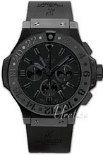 Hublot BB King GMT Sort/Gummi �48 mm