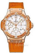 Hublot Tutti Frutti Gold Hvid/Læder Ø41 mm Hublot Tutti Frutti Gold Hvid/Læder Ø41 mm