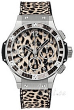 Hublot Big Bang Leopard Flerfarvet/Tekstil Ø41 mm Hublot Big Bang Leopard Flerfarvet/Tekstil Ø41 mm