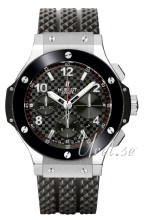 Hublot Big Bang 41 mm Sort/Gummi Ø41 mm Hublot Big Bang 41 mm Sort/Gummi Ø41 mm