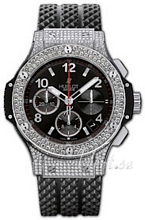 Hublot Big Bang 41 mm Sort/Gummi Ø41 mm Hublot Big Bang 41 mm Sort/Gummi Ø41 mm