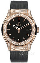 Hublot Classic Fusion 42 mm Sort/Gummi �42 mm