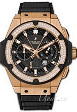 Hublot BB King Power Split-Second Power Reserve Sort/Gummi �48