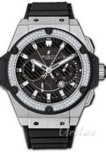 Hublot BB King Power Split-Second Power Reserve Sort/Gummi �48