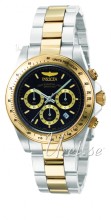 Invicta Chronograph Black Dial