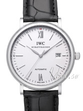 IWC Portofino Silver Dial Croco Strap