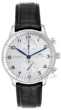 IWC Portuguese Sølv/Læder Ø40.9 mm IWC Portuguese Sølv/Læder Ø40.9 mm