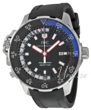 IWC Aquatimer Deep Two Black Dial Rubber IWC Aquatimer Deep Two Black Dial Rubber