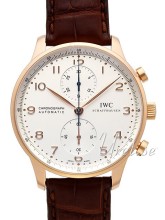 IWC Portuguese Silver Dial Leather IWC Portuguese Silver Dial Leather