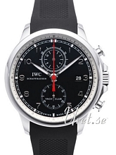 IWC Portuguese Black Dial Rubber Strap IWC Portuguese Black Dial Rubber Strap