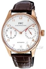 IWC Portuguese Silver Dial Leather IWC Portuguese Silver Dial Leather