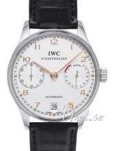 IWC Portuguese Silver Dial Leather IWC Portuguese Silver Dial Leather