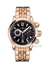 Jaeger LeCoultre Master Compressor Black Dial Rose Gold Bracelet