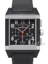 Jaeger LeCoultre Reverso Squadra Black Dial Composite Strap Jaeger LeCoultre Reverso Squadra Black Dial Composite Strap