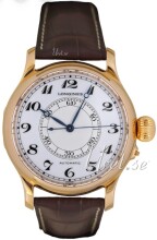 Longines Heritage White Dial Croco Strap Brown