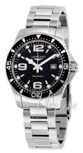 Longines HydroConquest Black Dial Bracelet