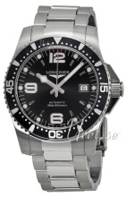 Longines HydroConquest Large Automatic Black Dial Bracelet