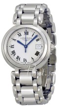 Longines PrimaLuna Silver Dial Steel Bracelet Longines PrimaLuna Silver Dial Steel Bracelet