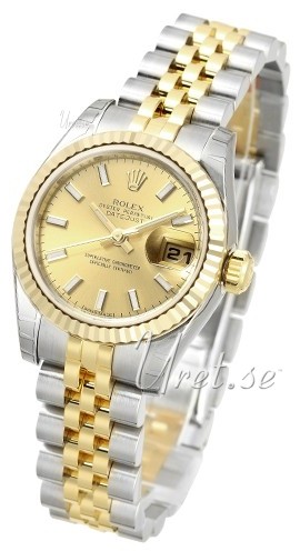 Producent: Rolex. Serie: Lady Datejust Champagne Dial Jubilee Bracelet