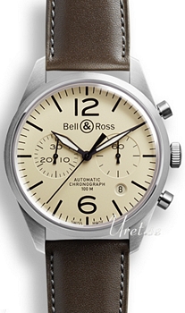 Bell & Ross Vintage Beige/L�der �41 mm