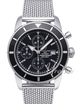 Breitling Superocean Heritage 46 Chronograph Black Dial Bracelet