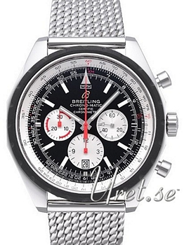 Breitling Chrono-Matic 49 Black Dial Bracelet