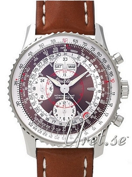 Breitling Montbrillant Datora Brown Dial Leather Breitling Montbrillant Datora Brown Dial Leather