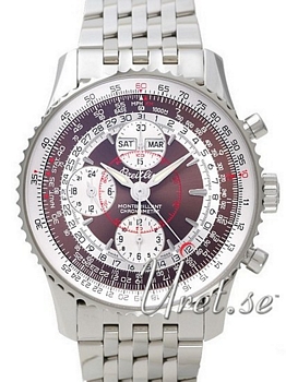 Breitling Montbrillant Datora Brown Dial Bracelet