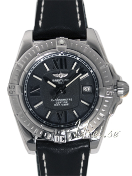 Breitling Cockpit Lady Sort/Læder Ø31.8 mm Breitling Cockpit Lady Sort/Læder Ø31.8 mm