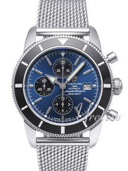 Breitling Superocean Heritage Chronograph Blue Dial Bracelet