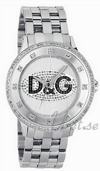 Dolce & Gabbana D&G Prime Time Crystal Silver Dial