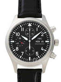 IWC Pilots Classic Black Dial Leather IWC Pilots Classic Black Dial Leather
