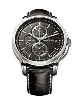 Maurice Lacroix Pontos Black Dial Leather Maurice Lacroix Pontos Black Dial Leather