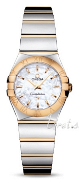 Omega Constellation Polished 24 mm Yellow Gold Steel MOP Dial Omega Constellation Polished 24 mm Yellow Gold Steel MOP Dial