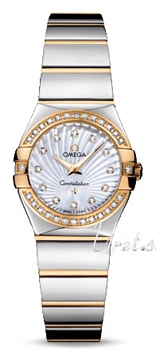 Omega Constellation Polished 24 mm Yellow Gold Steel MOP Dial Omega Constellation Polished 24 mm Yellow Gold Steel MOP Dial