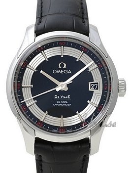 Omega De Ville Hour Vision Black dial Leather Omega De Ville Hour Vision Black dial Leather
