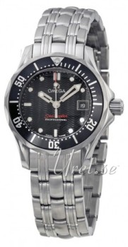 Omega Seamaster Diver Ladies Steel Black Dial Omega Seamaster Diver Ladies Steel Black Dial