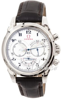 Omega Specialities Olympic Collection White Dial Leather Omega Specialities Olympic Collection White Dial Leather
