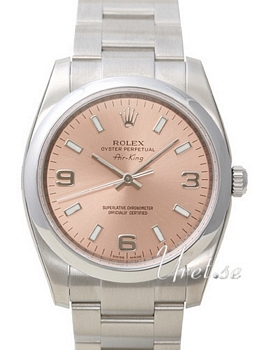 Rolex Air-King Pink Dial Oyster Bracelet