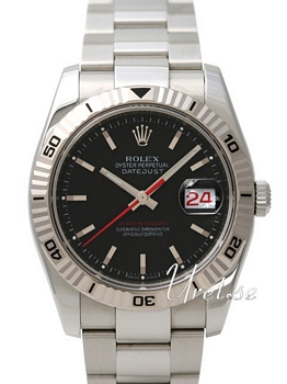 Rolex Datejust Turn-O-Graph Black Dial Oysterlock Bracelet Rolex Datejust Turn-O-Graph Black Dial Oysterlock Bracelet