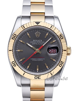 Rolex Datejust Turn-O-Graph Black Dial Rolex Datejust Turn-O-Graph Black Dial