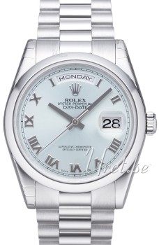 Rolex Day-Date Platinum Silver Dial President Bracelet Rolex Day-Date Platinum Silver Dial President Bracelet