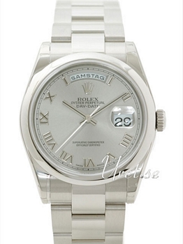 Rolex Day-Date White Dial White Gold Oyster Bracelet Rolex Day-Date White Dial White Gold Oyster Bracelet