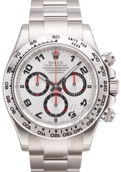 Rolex Daytona White Dial White Gold