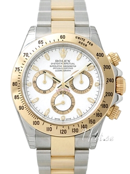 Rolex Daytona White Dial Yellow Gold/Steel Oysterlock Bracelet Rolex Daytona White Dial Yellow Gold/Steel Oysterlock Bracelet