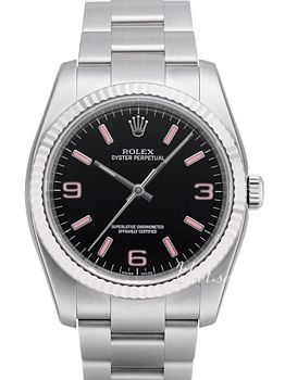 Rolex Perpetual Black Dial Bracelet