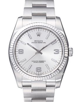 Rolex Perpetual Silver Dial Bracelet Rolex Perpetual Silver Dial Bracelet