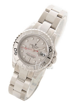 Rolex Yacht-Master Silver Dial Steel/Platinum Ladies