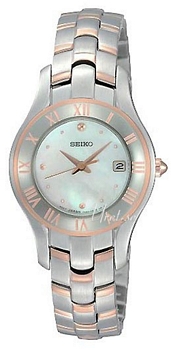 Seiko Dress MOP Dial Steel/Gold Bracelet