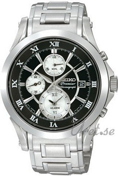 Seiko Premier Black Dial